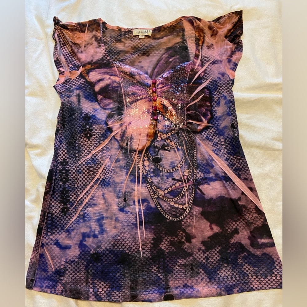 Butterfly top S- One World Live and Leisure